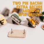 Viking Enamel Pin - Collectible Travel Badge