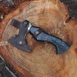 Custom Black Viking Tomahawk Axe for Outdoor Fun