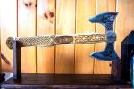 Hand Forged Tactical Viking Throwing Axe with Sheath
