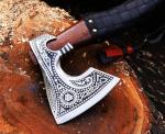 17" Viking Axe with Sheath - Unique Gift