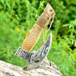 Norse Valhalla Throwing Axe and Pizza Cutter