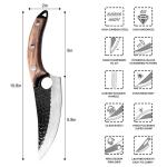 Viking Chef Knife and Meat Cleaver Combo