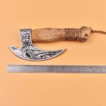 Norse Valhalla Throwing Axe and Pizza Cutter
