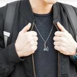 Men's 925 Sterling Silver Viking Axe Necklace