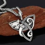 Freya's Cat Viking Necklace in Norse Style