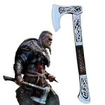 Viking Eivor Battle Axe - Hand Forged Steel