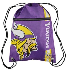 Minnesota Vikings Big Logo Drawstring Backpack