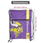 Minnesota Vikings Big Logo Drawstring Backpack