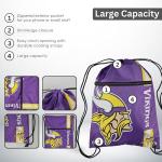 Minnesota Vikings Big Logo Drawstring Backpack