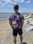 Minnesota Vikings Big Logo Drawstring Backpack
