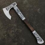 Viking Eivor Battle Axe - Hand Forged Steel