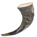 Natural Viking Renaissance Drinking Horn by Nili-Ravi