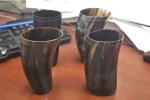 Black Buffalo Horn Drinking Cups - Game of Thrones