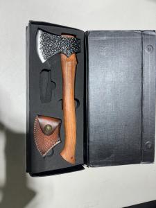 Personalized Hand-Forged Viking Throwing Axe 13.5