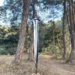 Viking Style Replica Sword with Wooden Handle