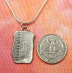 Laguz Rune Necklace - Viking Jewelry with Runes