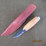 Brusletto Norway Viking Troll Mini Knife with Sheath