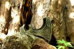 Custom Hand Forged Carbon Steel Viking Throwing Axe