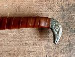 Viking Raven Head Carbon Steel Hunting Knife