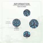 Viking Tree of Life Sterling Silver Earrings