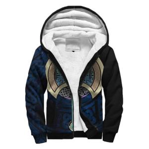 Celtic Knot Viking Sherpa Lined Hoodie