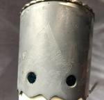 Vintage Drinking Horn with Eagle Engraving 1976