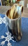 Rustic Viking Beer Horn Mug Tankard