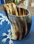 Rustic Viking Beer Horn Mug Tankard