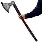 40-Inch Double-Headed Viking Axe for Warriors