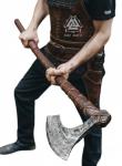 Large Double-Headed Berserker Viking Axe