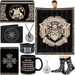9 Piece Viking Gifts Set for Men