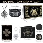 9 Piece Viking Gifts Set for Men