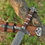 Handmade 38" Norse Viking Sword with Scabbard