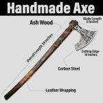 Large Double-Headed Berserker Viking Axe