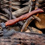 Personalized Hand Forged Viking Bearded Hatchet Axe