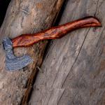 Personalized Hand Forged Viking Bearded Hatchet Axe