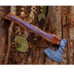 Personalized Hand Forged Viking Bearded Hatchet Axe