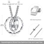 Viking Thor Hammer Necklace in Silver with Celtic Knot