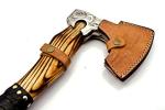 Damascus Steel Viking Camping Axe - 17" Hatchet