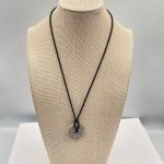 Viking Vegvisir Compass and Mjolnir Pendant Necklace