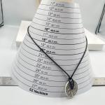 Viking Vegvisir Compass and Mjolnir Pendant Necklace