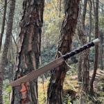 Hand Forged Carbon Steel Viking Survival Sword