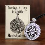 Aegishjalmur Rune Pendant - Viking Battle Jewelry