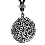 Aegishjalmur Rune Pendant - Viking Battle Jewelry