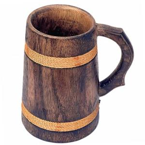 Handmade Viking Beer Mug - Rustic Tankard Gift