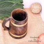 Handmade Viking Beer Mug - Rustic Tankard Gift