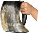 Viking Drinking Horn Tankard – 50oz Authentic Design