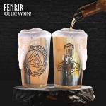 Set of 5 Viking Drinking Horn Shot Glasses