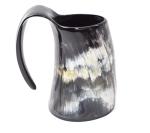 Large Handmade Viking Horn Mug for Mead & Beer