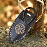 Celtic Fixed Blade Pocket Knife with Sheath